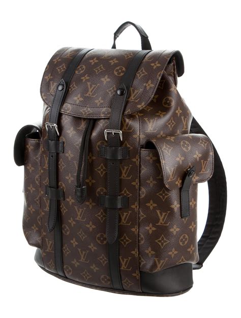 louis vuitton monogram backpack.